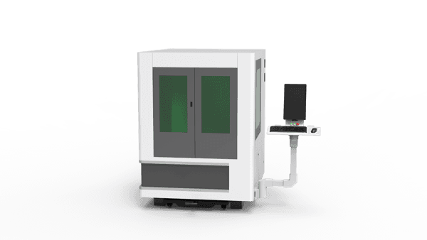 6060D Enclosed Ball Screw Small Fiber Laser Cutting Machine - Image 2