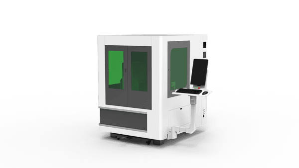 6060D Enclosed Ball Screw Small Fiber Laser Cutting Machine